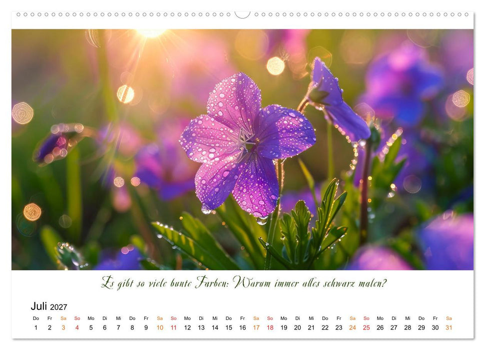 Freu Dich Motivations-Kalender (CALVENDO Premium Wandkalender 2027)