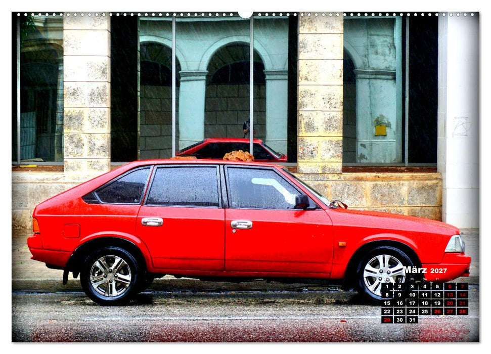 Moskwitsch-2141 - Ein russischer Oldtimer in Kuba (CALVENDO Premium Wandkalender 2027)