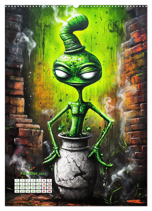 Graffiti Art (CALVENDO Wandkalender 2027)