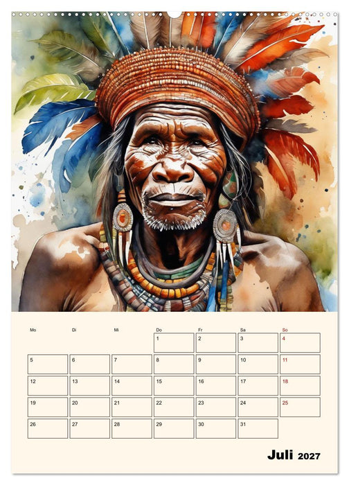 Indianische Kultur (CALVENDO Premium Wandkalender 2027)