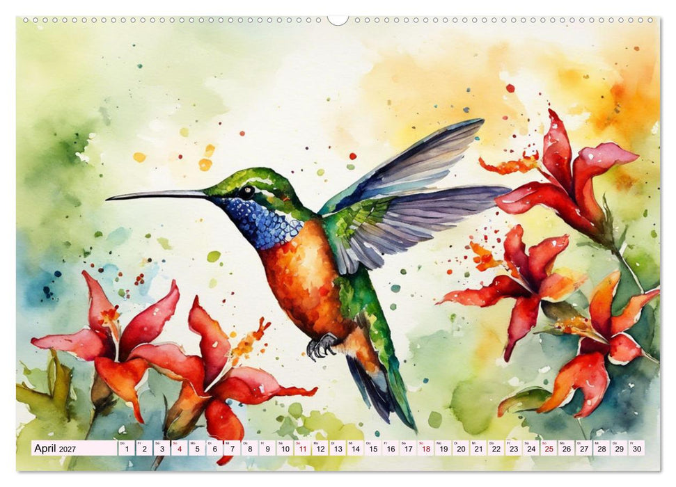 Schillernde Edelsteine (CALVENDO Wandkalender 2027)