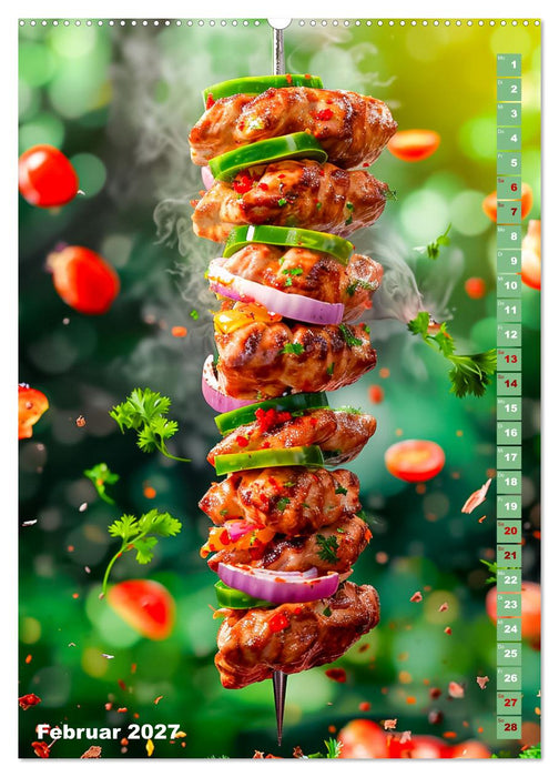 Leckeres Fast Food (CALVENDO Premium Wandkalender 2027)