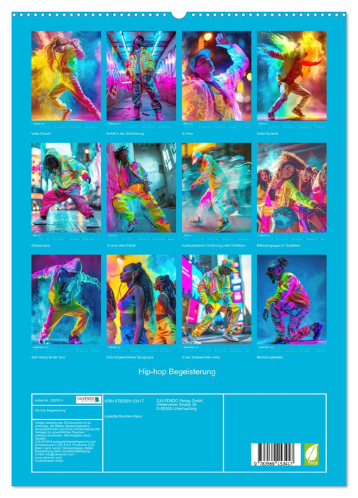 Hip-hop Begeisterung (CALVENDO Premium Wandkalender 2027)