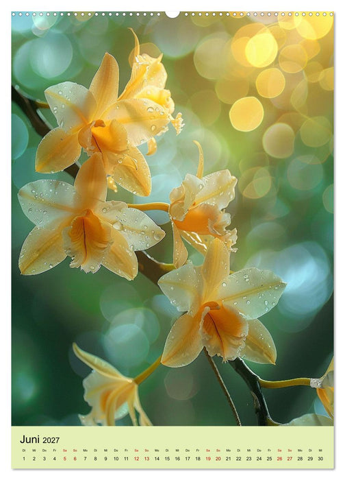 Orchideen Poesie (CALVENDO Wandkalender 2027)