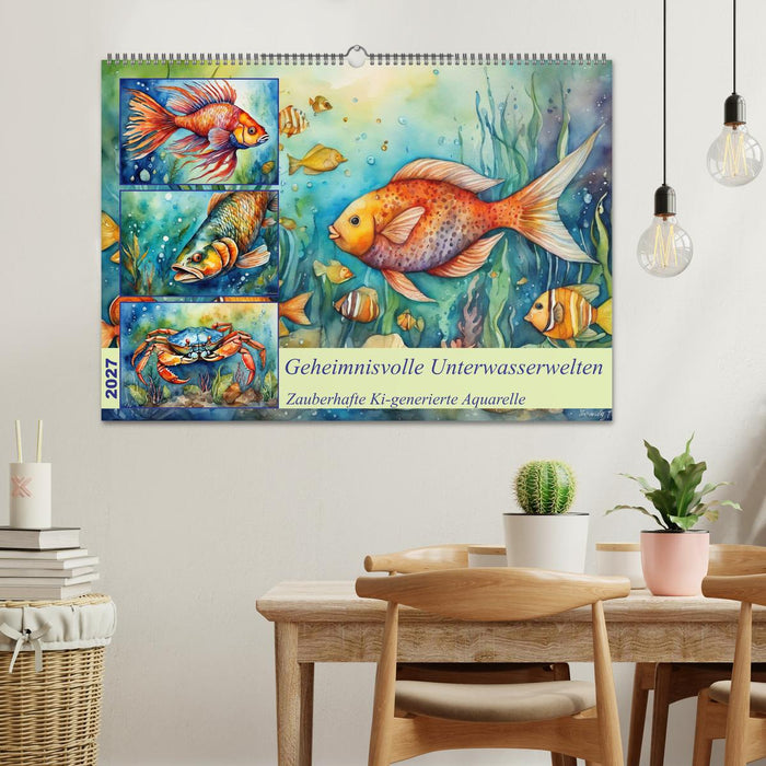 Geheimnisvolle Unterwasserwelten (CALVENDO Wandkalender 2027)
