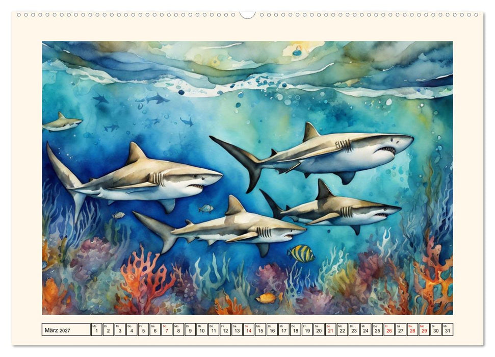 Geheimnisvolle Unterwasserwelten (CALVENDO Wandkalender 2027)
