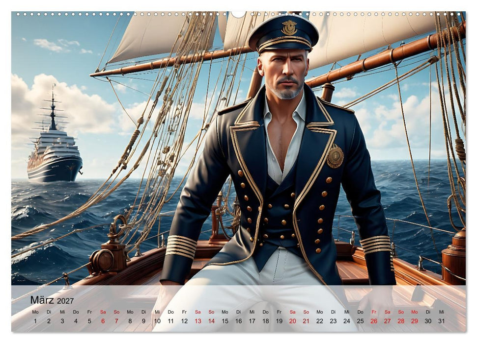 Maritime Leidenschaft - Sonne, Meer und heiße Flirts (CALVENDO Wandkalender 2027)