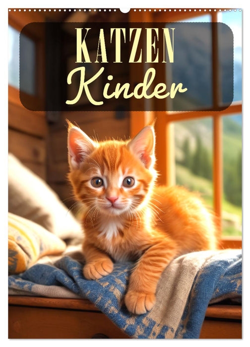 Katzenkinder (CALVENDO Wandkalender 2027)