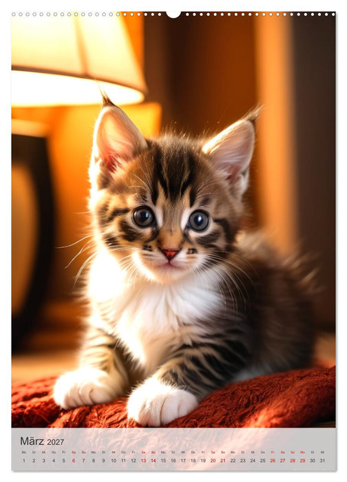 Katzenkinder (CALVENDO Wandkalender 2027)