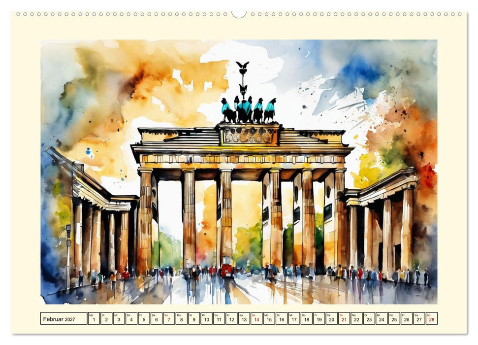 Europas Metropolen (CALVENDO Premium Wandkalender 2027)