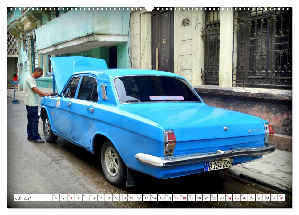 BEST OF WOLGA - Der sowjetische Oldtimer GAZ-24 (CALVENDO Premium Wandkalender 2027)