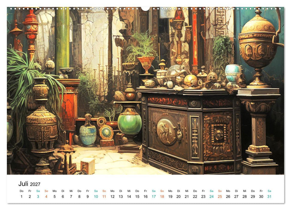Szenen aus dem Antiken Griechenland (CALVENDO Premium Wandkalender 2027)