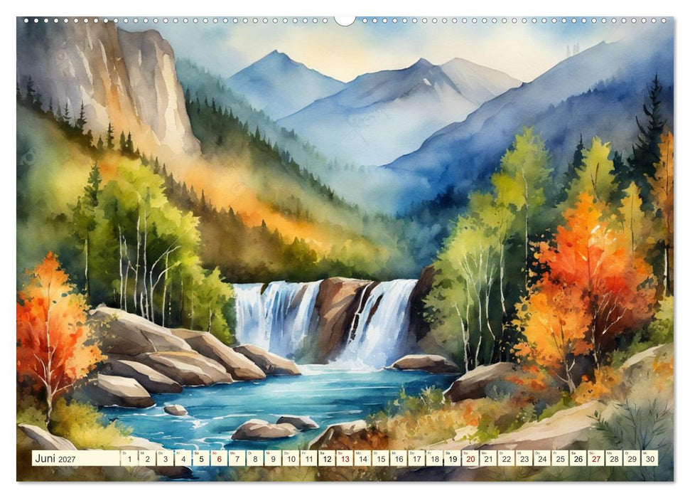 Sehnsucht Berge (CALVENDO Premium Wandkalender 2027)