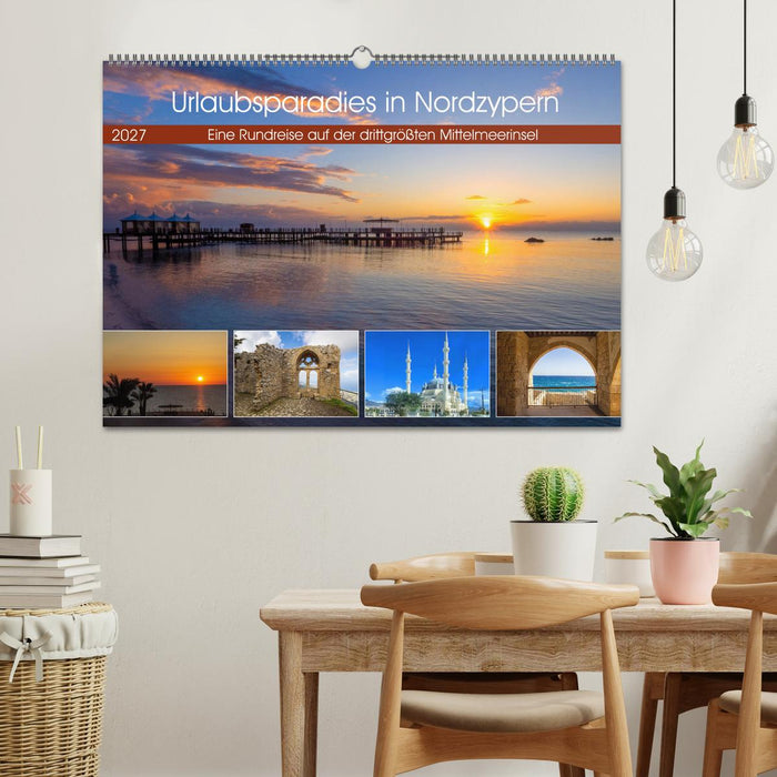 Urlaubsparadies in Nordzypern (CALVENDO Wandkalender 2027)