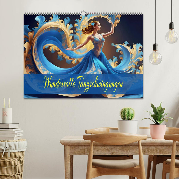 Wundervolle Tanzschwingungen (CALVENDO Wandkalender 2027)