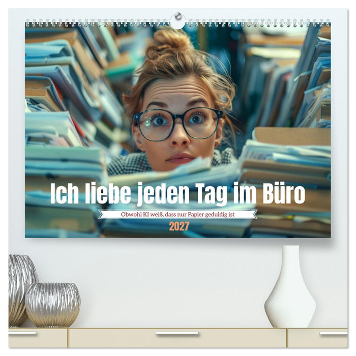 Ich liebe jeden Tag im Büro (CALVENDO Premium Wandkalender 2027)