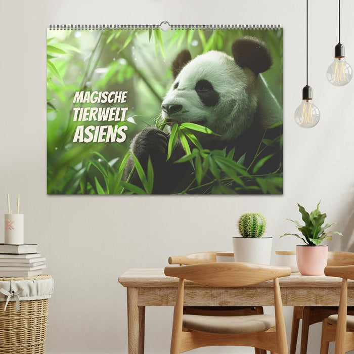 Magische Tierwelt Asiens (CALVENDO Wandkalender 2027)