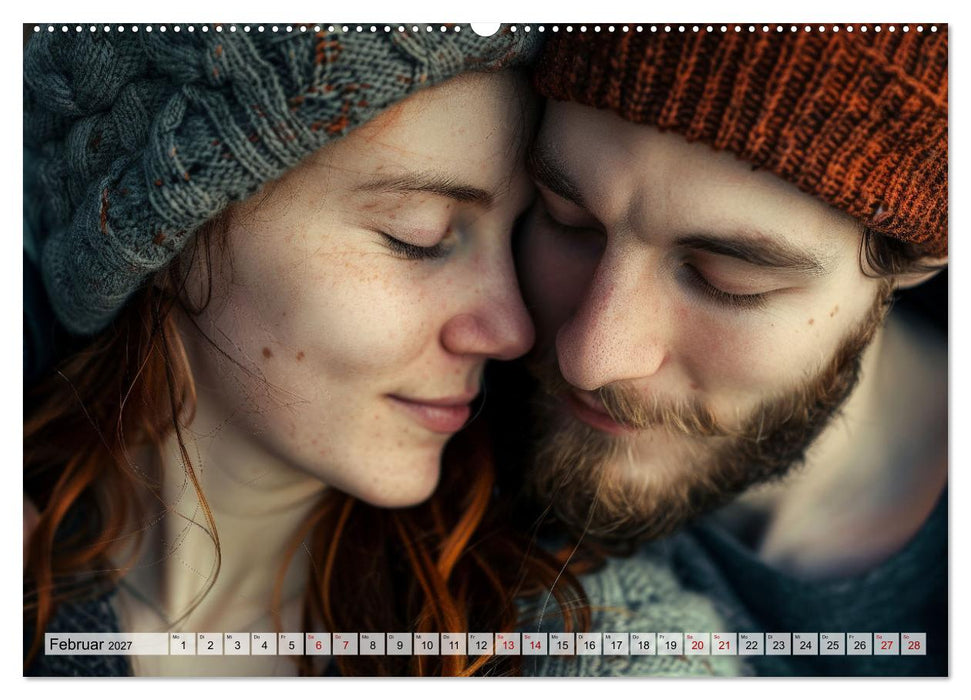 Farben der Liebe: Bunte Vielfalt des Herzens (CALVENDO Premium Wandkalender 2027)