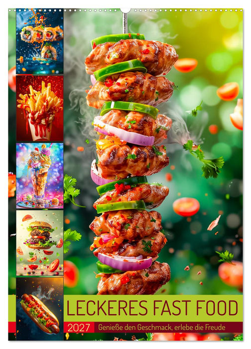 Leckeres Fast Food (CALVENDO Wandkalender 2027)