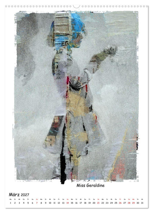 Alte Meister treffen Digital Art (CALVENDO Premium Wandkalender 2027)