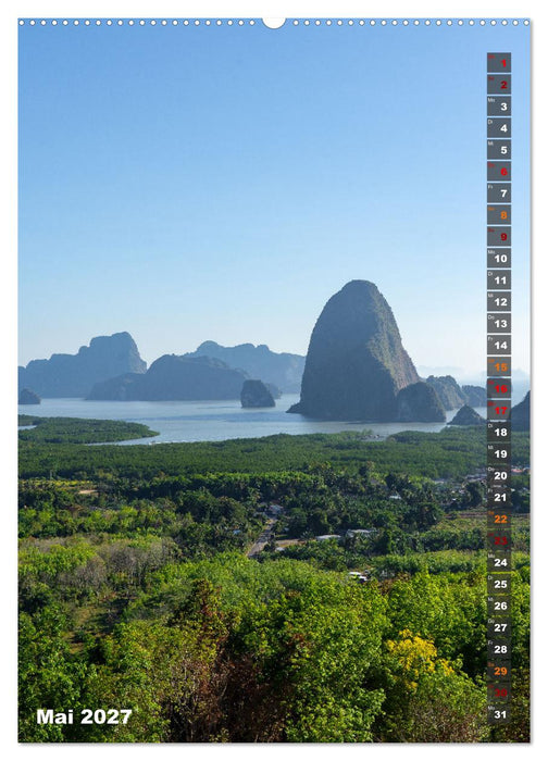 Thailand - Perle Asiens (CALVENDO Wandkalender 2027)