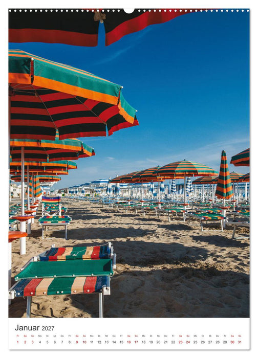 Rimini Die italienische Adriaküste (CALVENDO Wandkalender 2027)