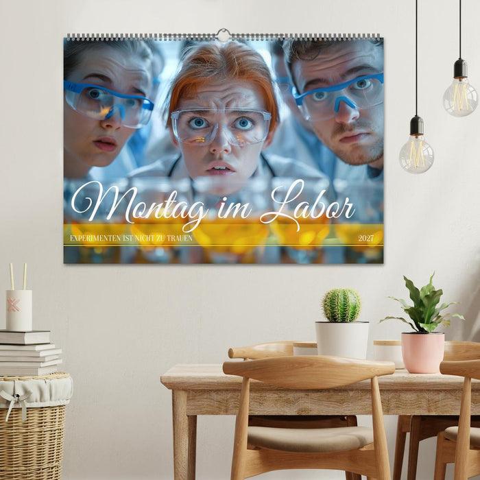 Montag im Labor (CALVENDO Wandkalender 2027)