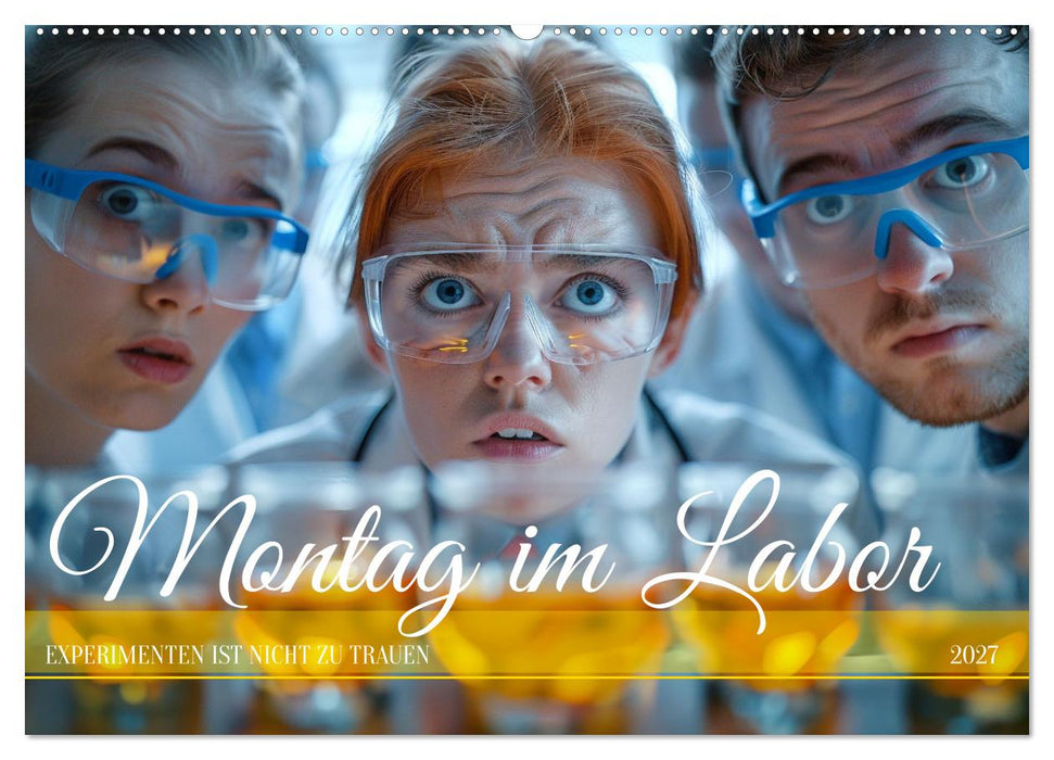 Montag im Labor (CALVENDO Wandkalender 2027)