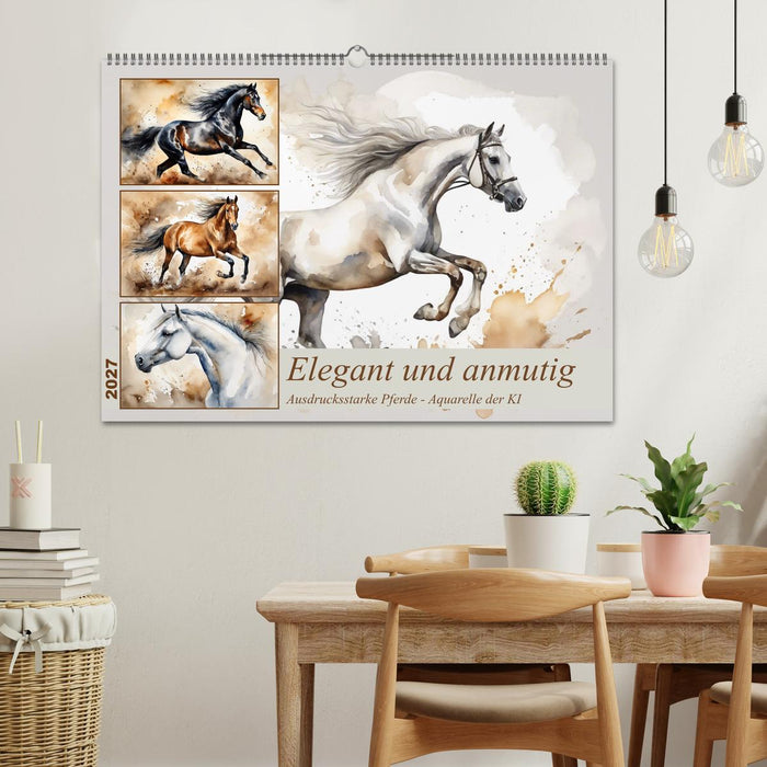 Elegant und anmutig (CALVENDO Wandkalender 2027)