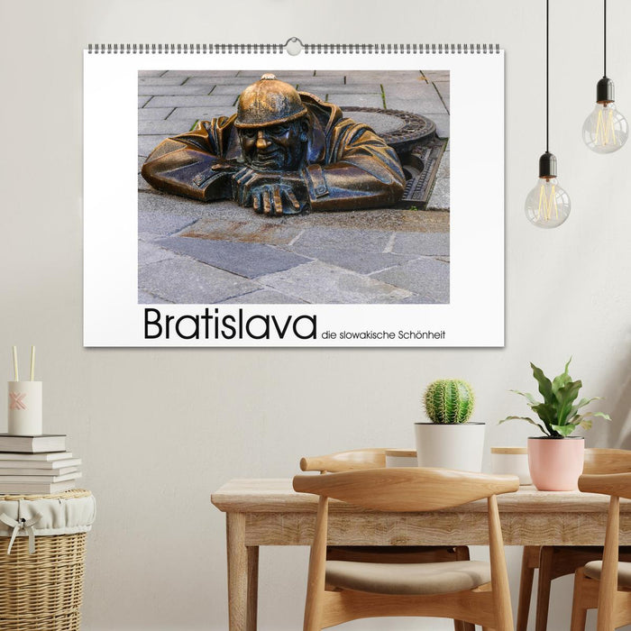 Bratislava die slowakische Schönheit (CALVENDO Wandkalender 2027)