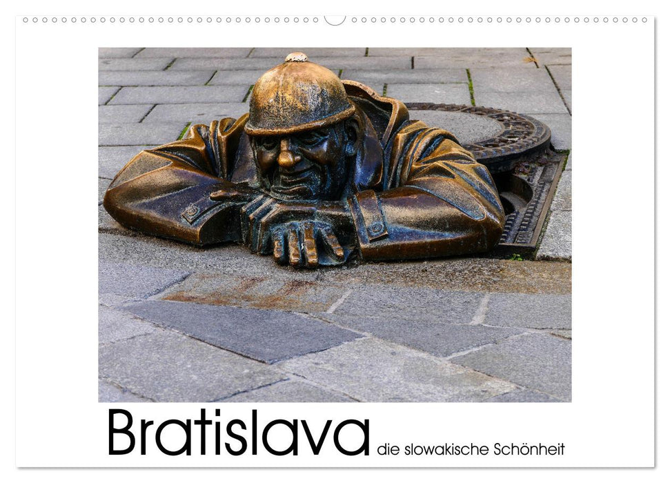 Bratislava die slowakische Schönheit (CALVENDO Wandkalender 2027)
