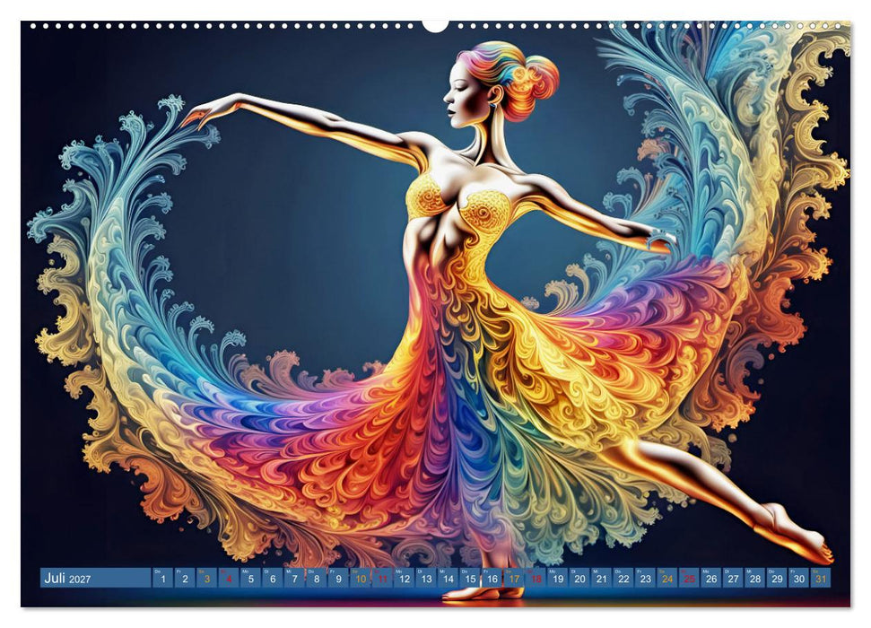 Wundervolle Tanzschwingungen (CALVENDO Premium Wandkalender 2027)