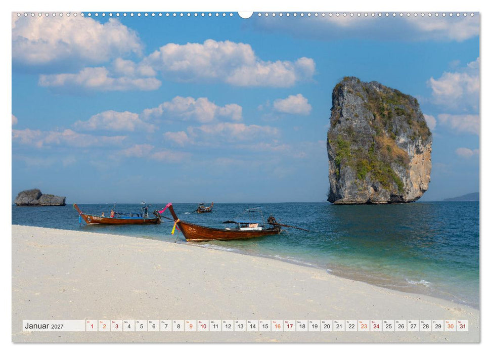 Thailand - Die Schönheit Asiens (CALVENDO Wandkalender 2027)