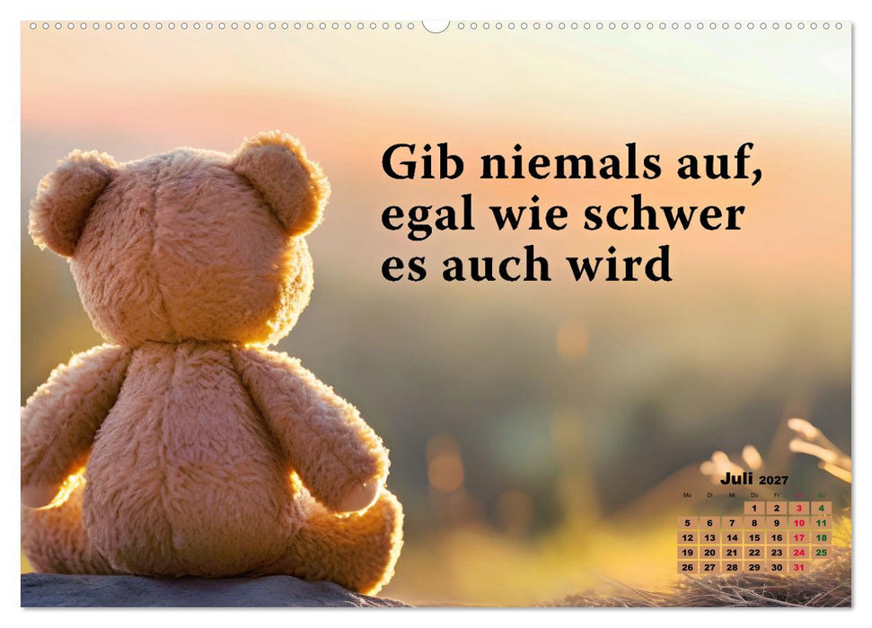 Work - Life - Balance - unterwegs mit coolen Sprüchen (CALVENDO Premium Wandkalender 2027)