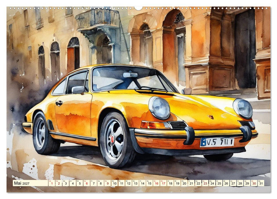 Oldtimer - Kultmodelle aus den 1960er Jahren (CALVENDO Wandkalender 2027)