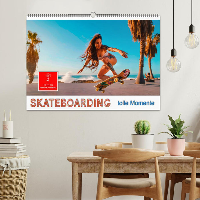 Skateboarding - tolle Momente (CALVENDO Wandkalender 2027)