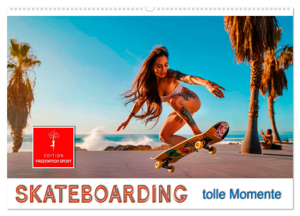 Skateboarding - tolle Momente (CALVENDO Wandkalender 2027)