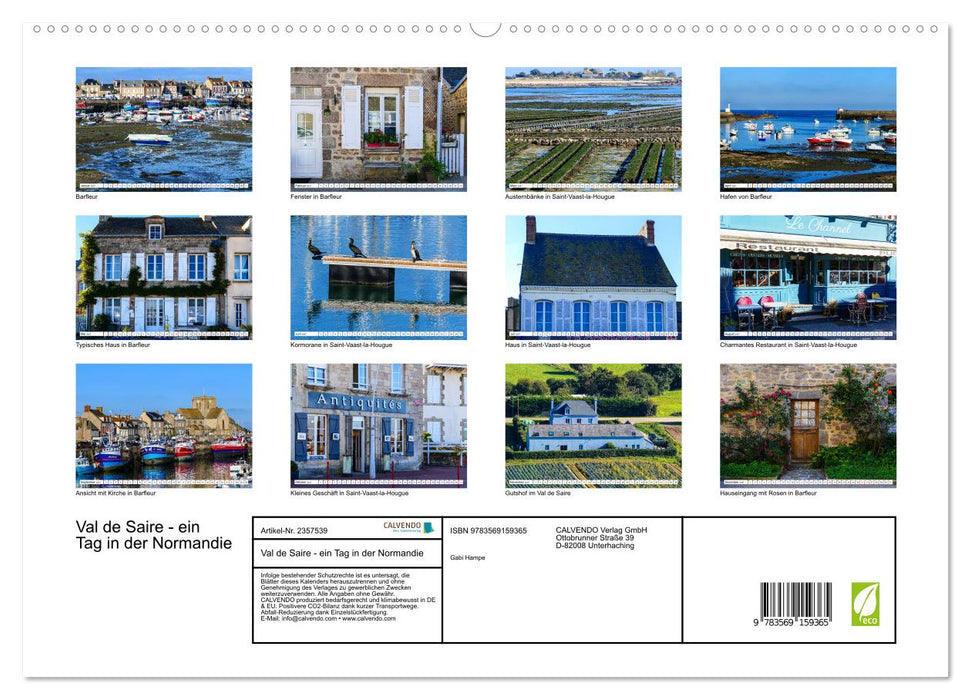Val de Saire - ein Tag in der Normandie (CALVENDO Premium Wandkalender 2027)