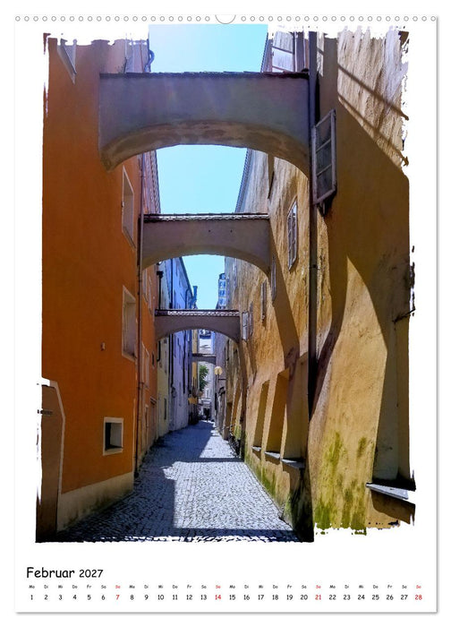 Ein Spaziergang durch Passau (CALVENDO Premium Wandkalender 2027)