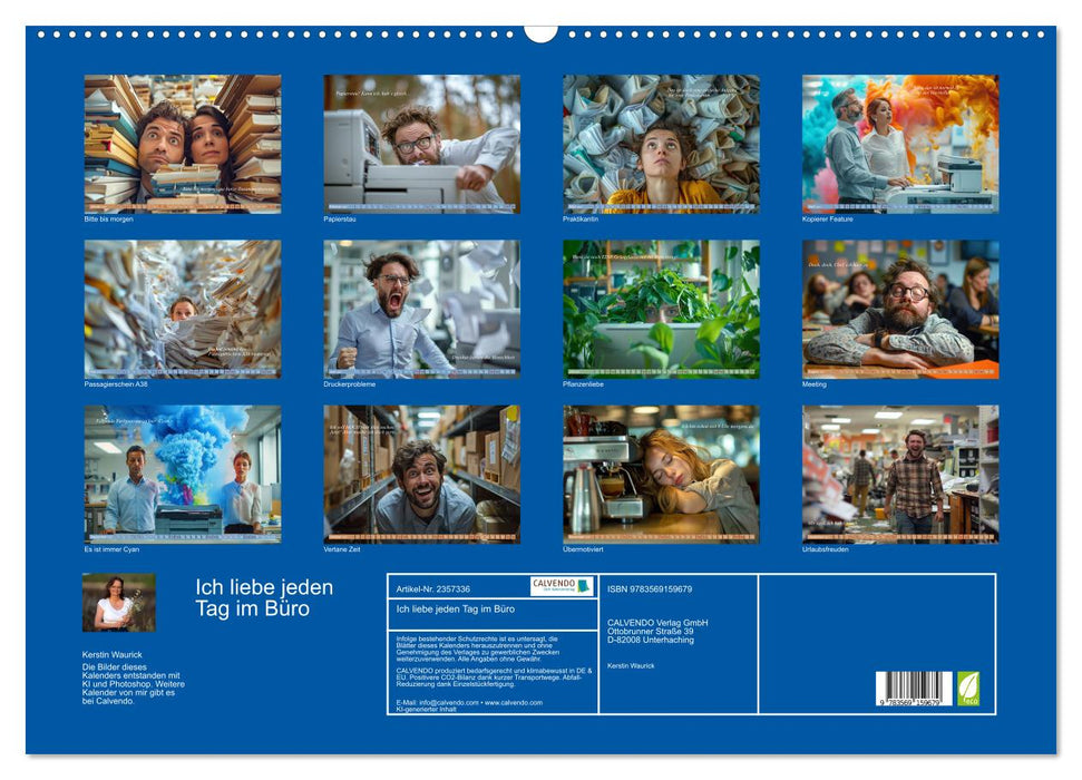 Ich liebe jeden Tag im Büro (CALVENDO Wandkalender 2027)