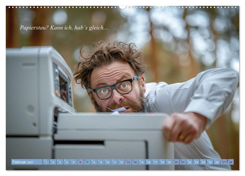 Ich liebe jeden Tag im Büro (CALVENDO Wandkalender 2027)