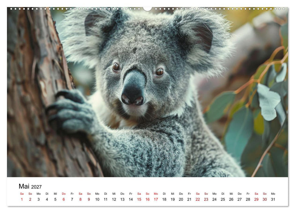 Wildes Down Under: Tiere des Australischen Kontinents (CALVENDO Wandkalender 2027)