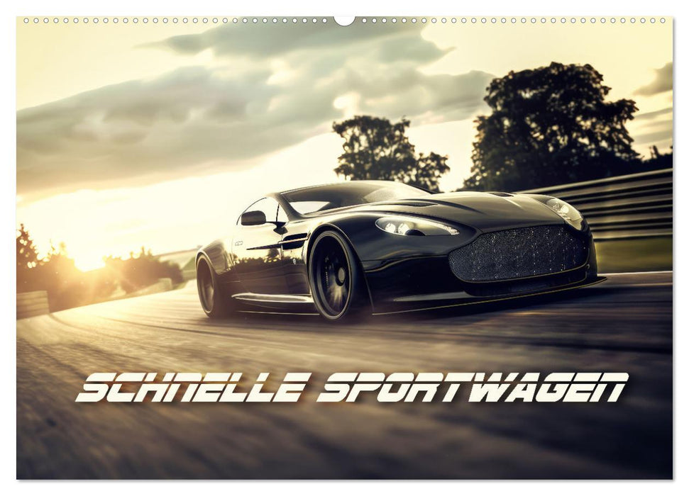 Schnelle Sportwagen (CALVENDO Wandkalender 2027)