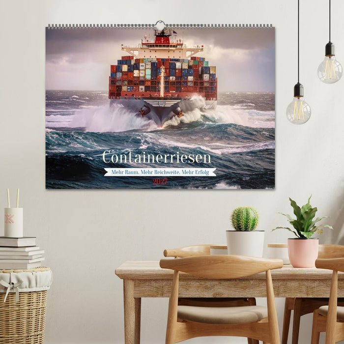 Containerriesen (CALVENDO Wandkalender 2027)