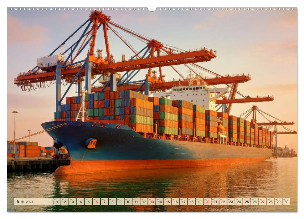 Containerriesen (CALVENDO Wandkalender 2027)