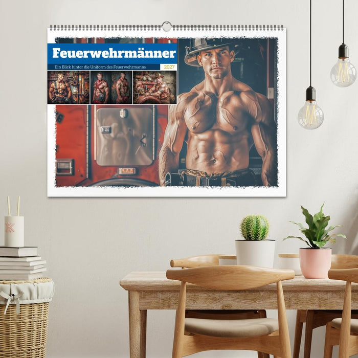 Feuerwehrmänner (CALVENDO Wandkalender 2027)