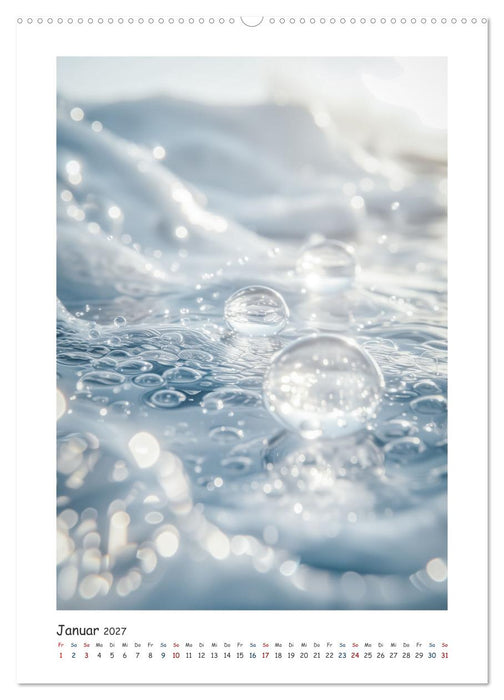 Die Bedeutung von Wasser (CALVENDO Premium Wandkalender 2027)