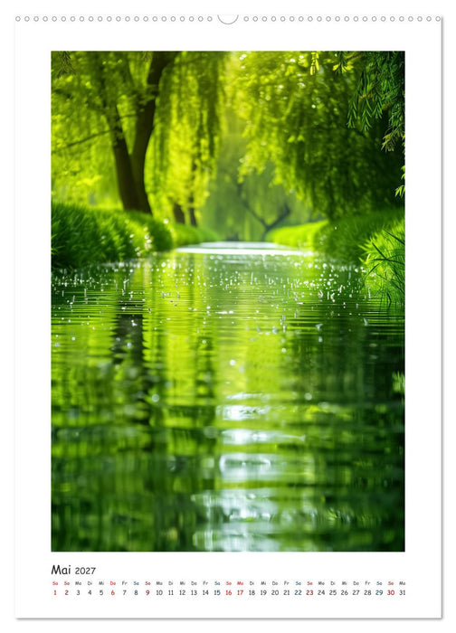 Die Bedeutung von Wasser (CALVENDO Premium Wandkalender 2027)