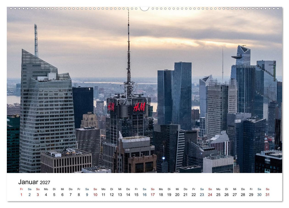 Meine Liebe New York (CALVENDO Wandkalender 2027)