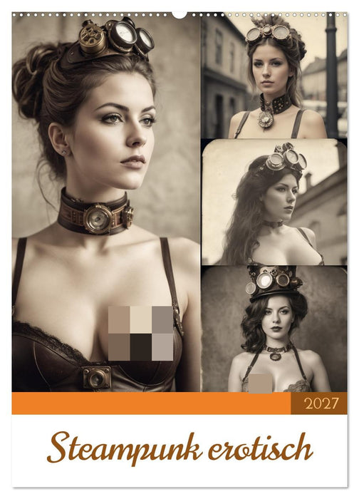 Steampunk erotisch (CALVENDO Wandkalender 2027)